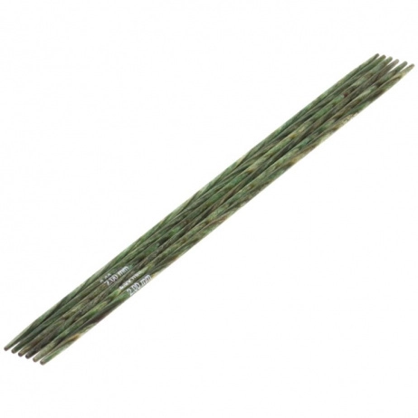 Чулочные спицы Lana Grossa, дерево (Signal), 15 см, № 2.0 