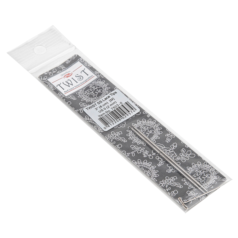 спицы съёмные металлические 7.5 см 2 мм