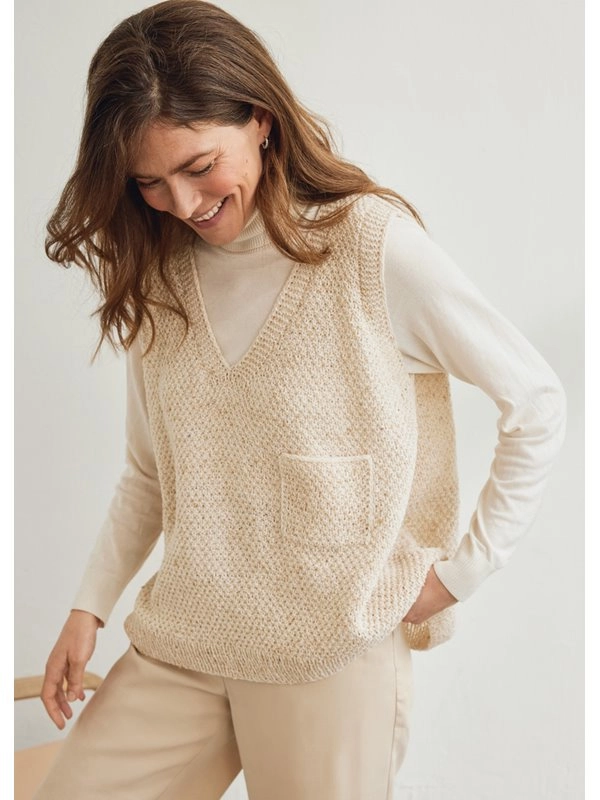 Описание жилета LANDLUST SOFT TWEED 180 (Merino Edition No.3, модель № 37) в электронном виде