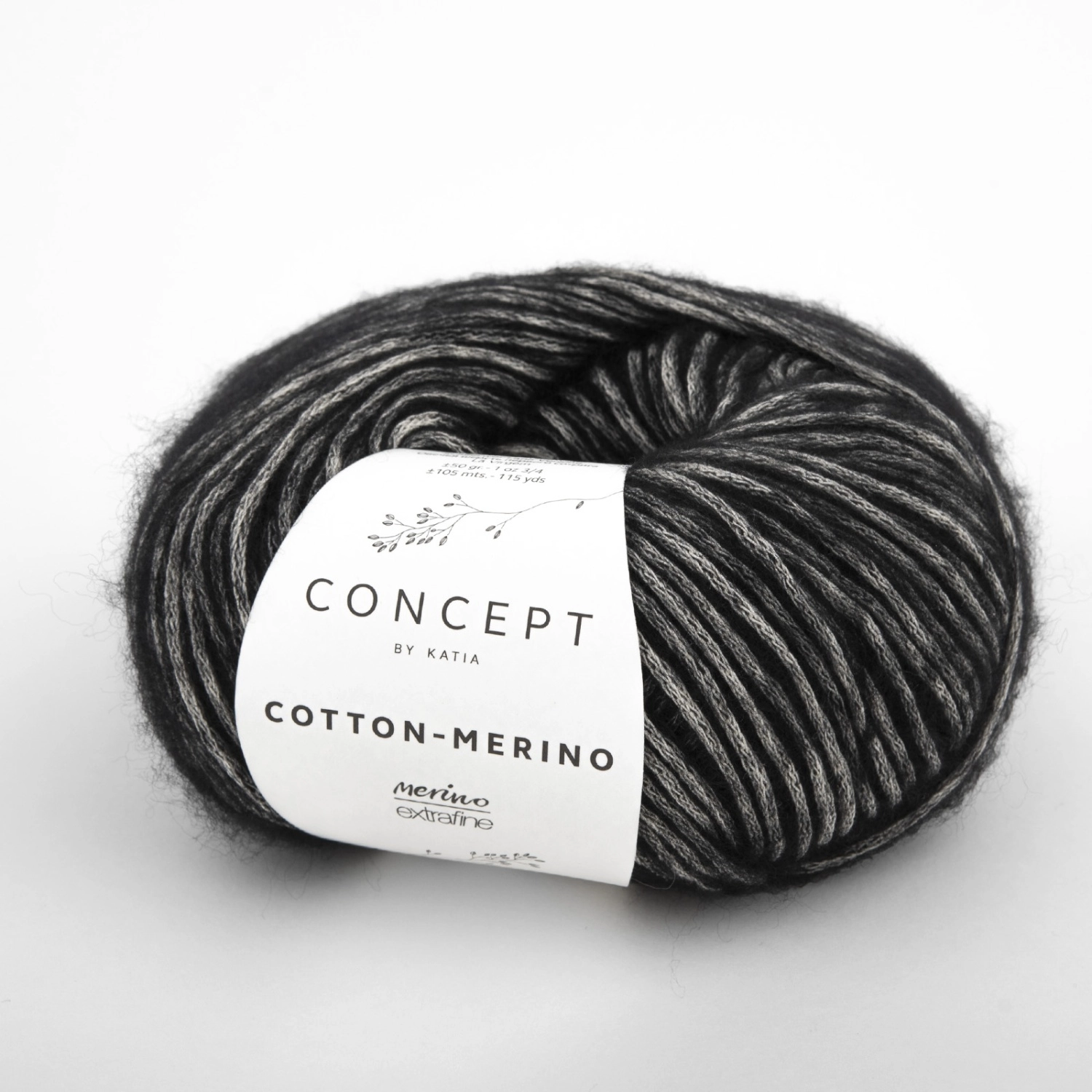 Пряжа Katia Cotton-Merino 50г 0108