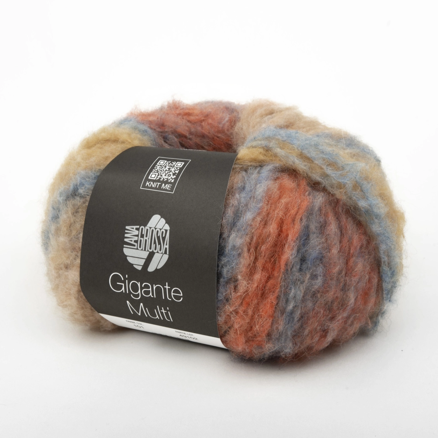 Пряжа Lana Grossa Gigante Multi 50г 101