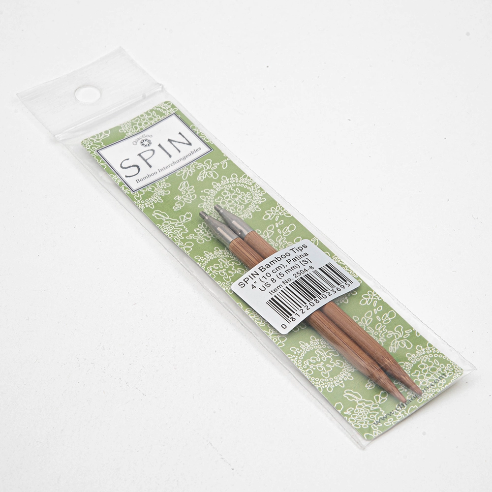 спицы съёмные бамбуковые 10 см 5 мм 2504-8