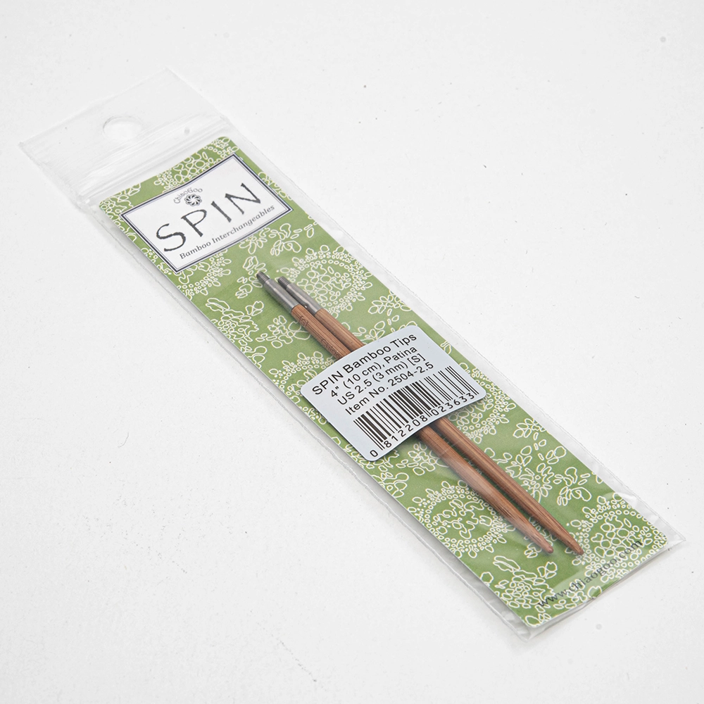 спицы съёмные бамбуковые 10 см 3 мм 2504-2,5