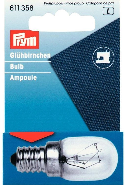 Запасная лампа накаливания 220v/15w PRYM 611358