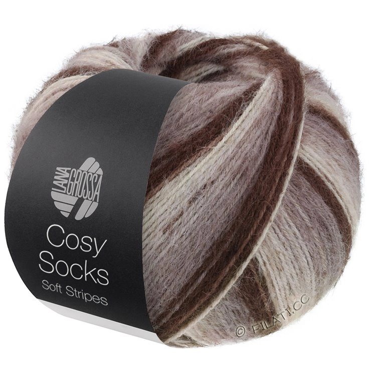 Пряжа Lana Grossa MEILENWEIT 100 COSY SOCKS Soft Stripes 103