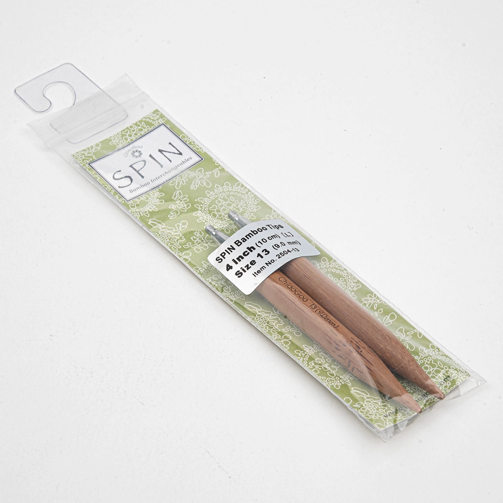 спицы съёмные бамбуковые 10 см 9 мм 2504-13