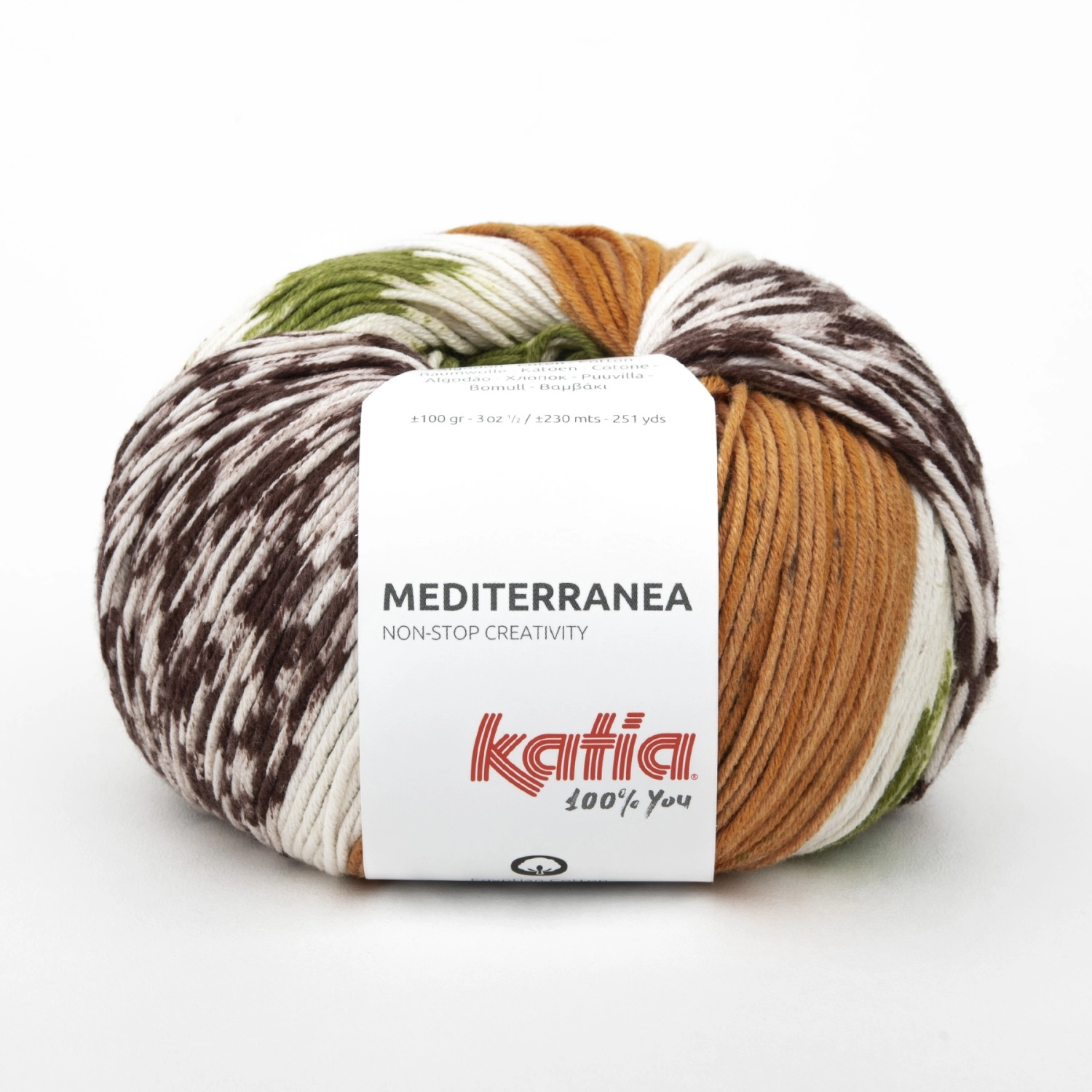 Пряжа Katia Mediterranea 100г 301