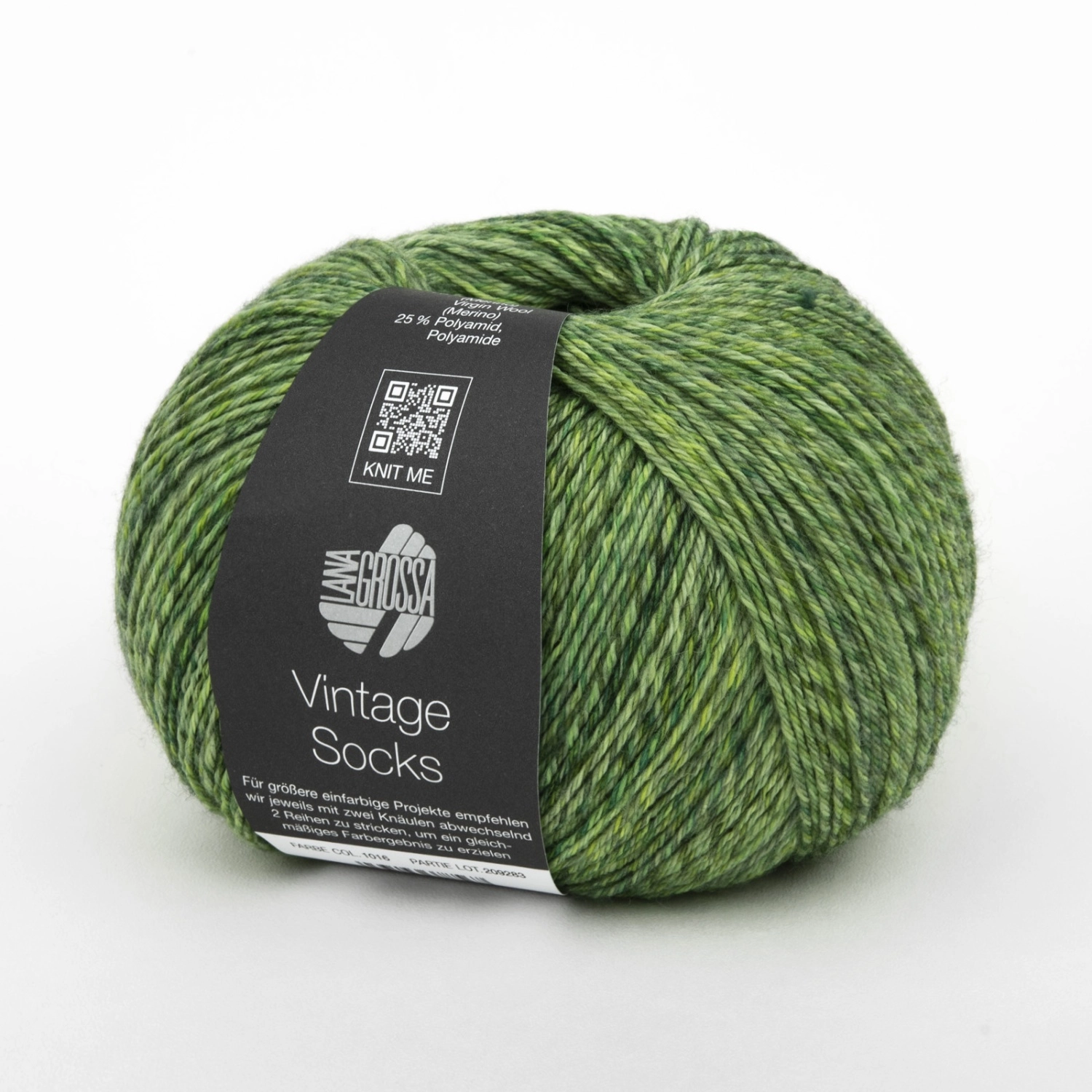 Пряжа Lana Grossa Vintage socks 100г 1016