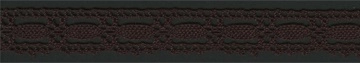 Кружево IEMESA 100% мерс.хб, 15 мм коричневый, цена за метр . 17