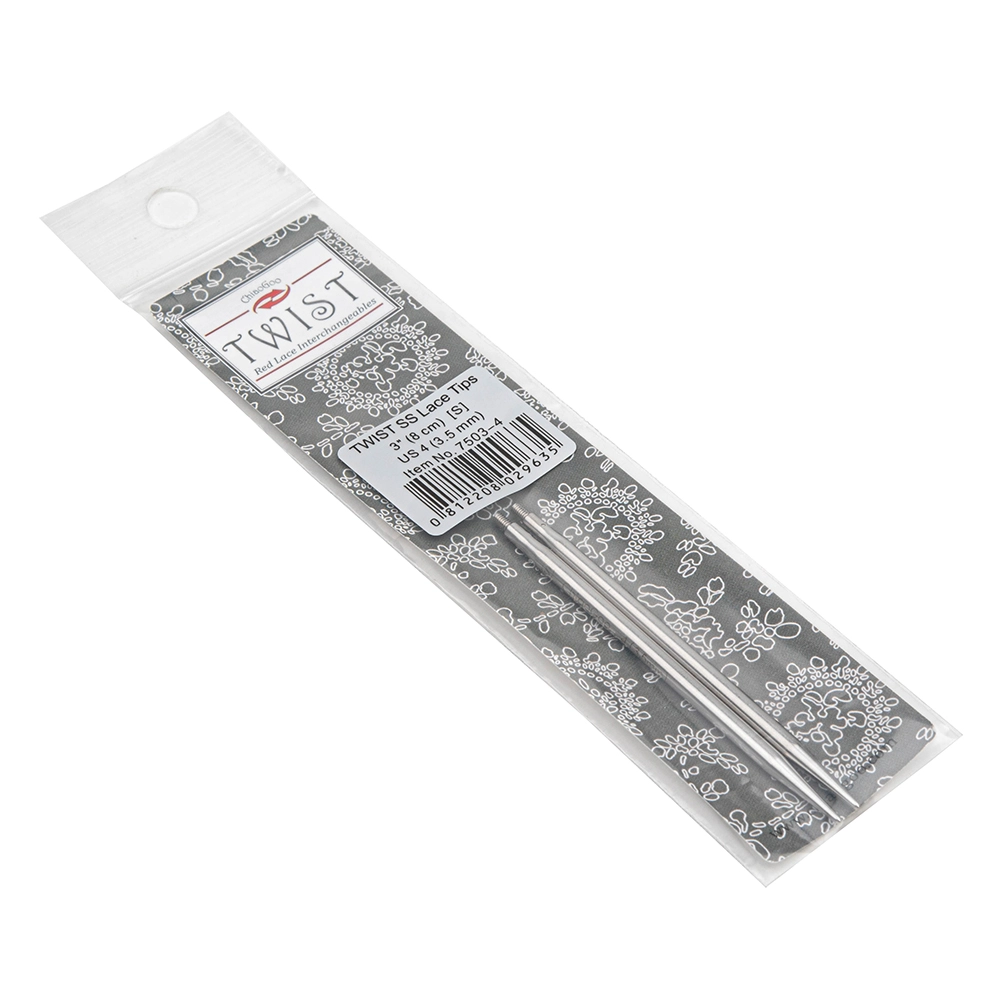 спицы съёмные металлические 7.5 см 3,5 мм