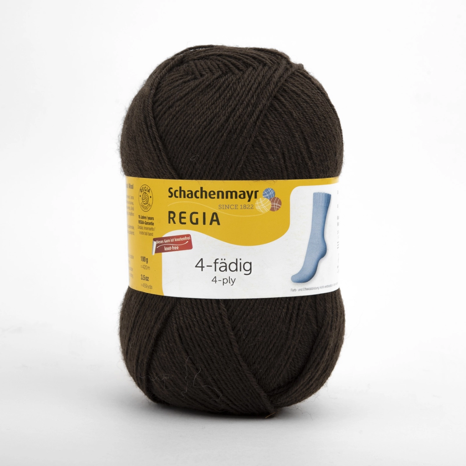 Пряжа Schachenmayr Regia 4-ply Uni 100г 2905