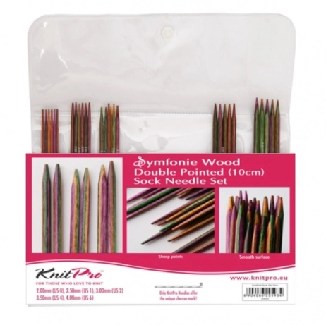 яНабор чулочных спиц длиной 10см "Symfonie" 20650