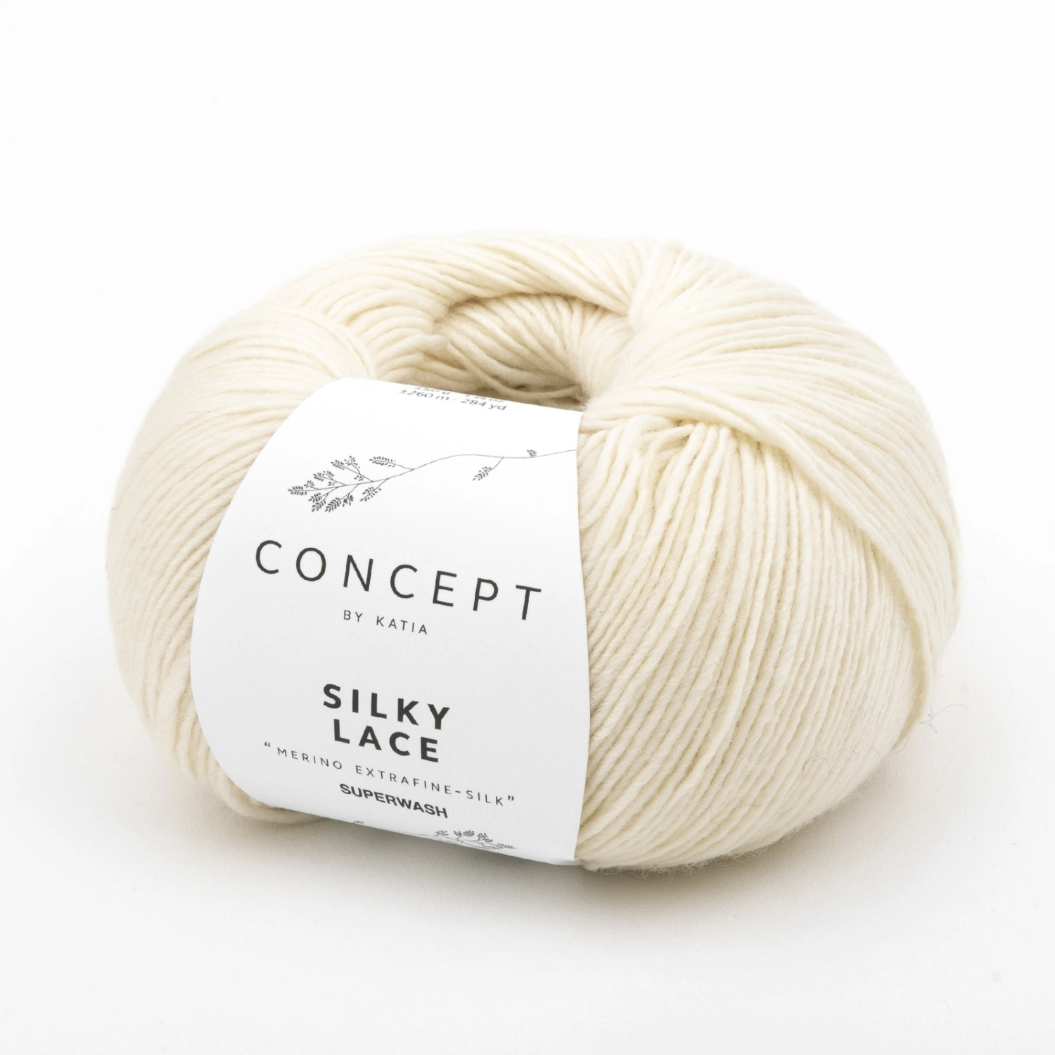 Пряжа Katia Silky Lace 50г 0152