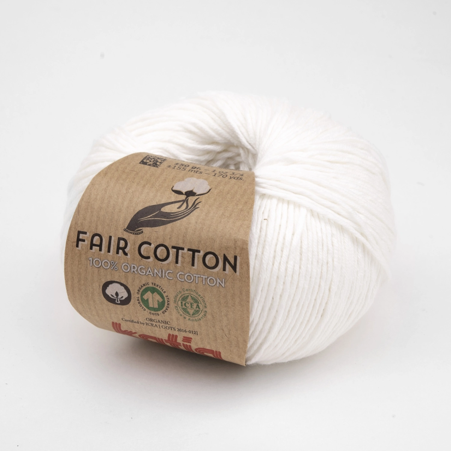 Пряжа Katia Fair Cotton 50г 0003