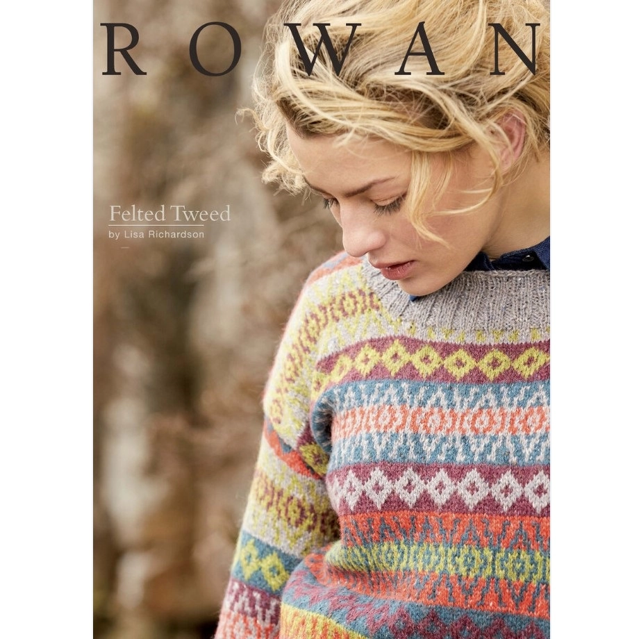 Брошюра Rowan "Felted Tweed", дизайнер Lisa Richardson