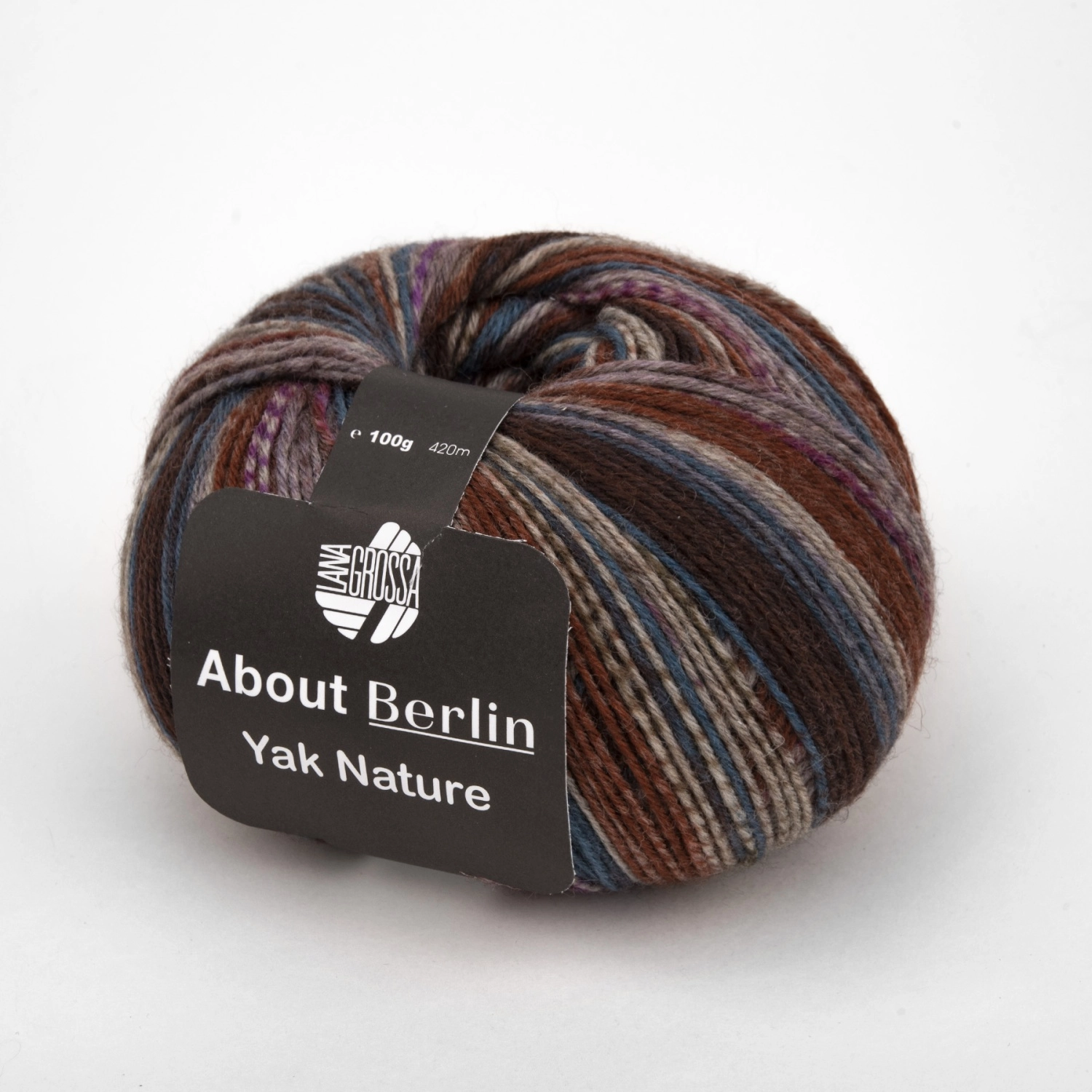 Пряжа Lana Grossa About Berlin YAK NATURE 100г 0677