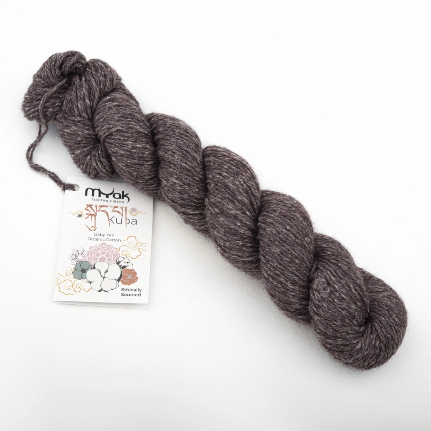 Пряжа Myak Baby Yak Organic Cotton 25г Lasya