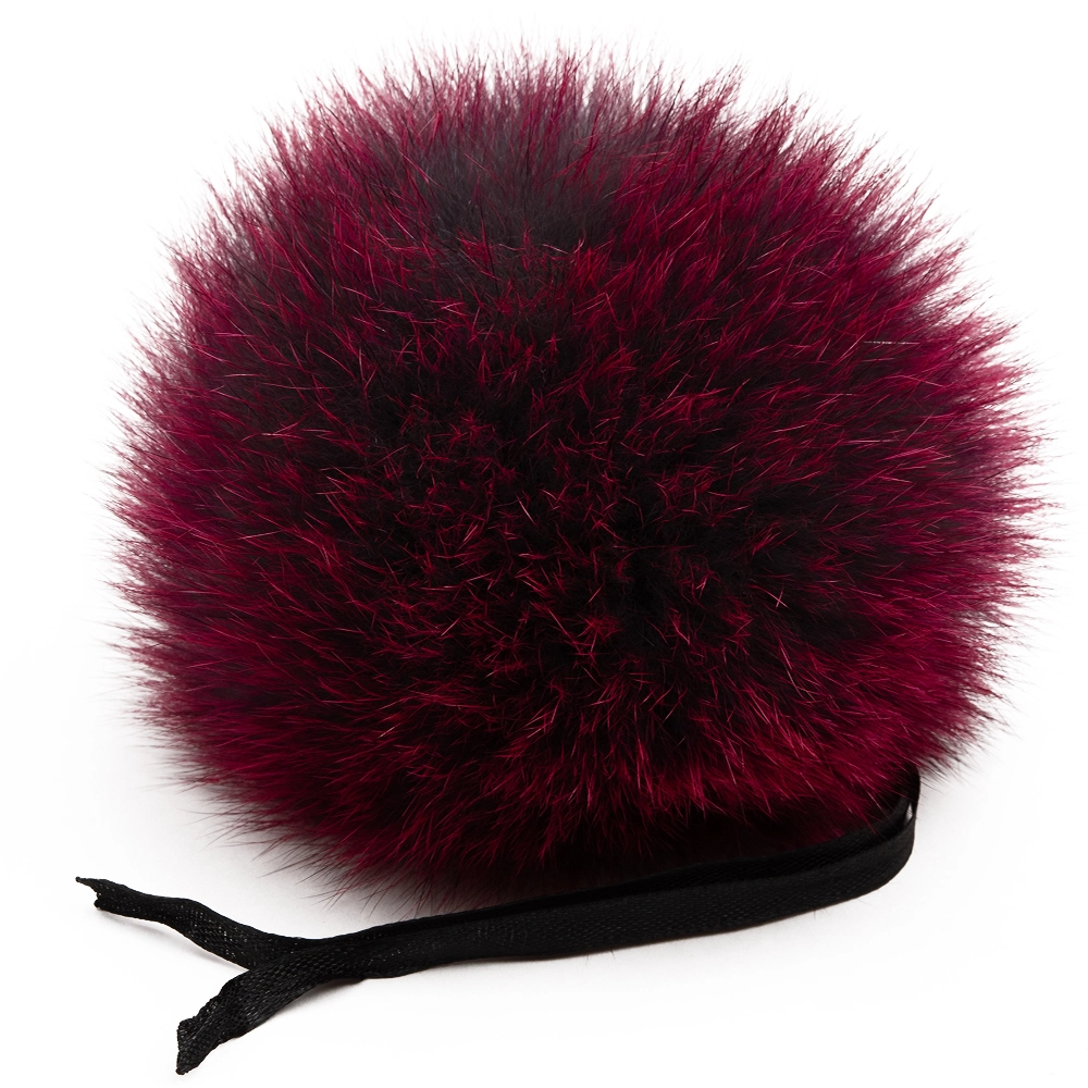 Помпон Песец красный