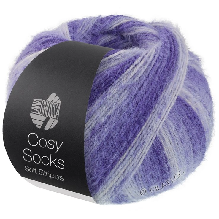 Пряжа Lana Grossa MEILENWEIT 100 COSY SOCKS Soft Stripes 101