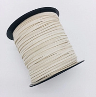 Шнур иск. кожа 2,8мм бежевый
