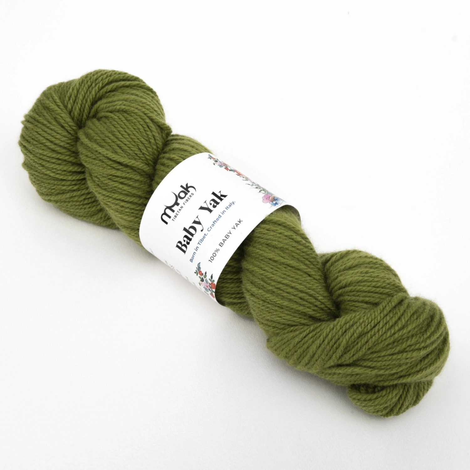 Пряжа Myak Baby Yak Medium 50г Green Tomatoes