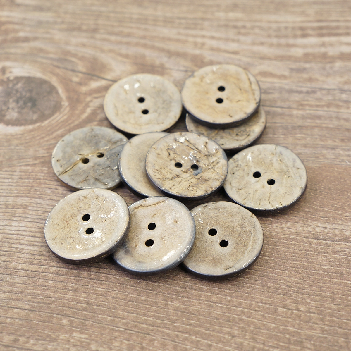 Пуговицы CONCEPT, размер 40 (25 мм), NAT