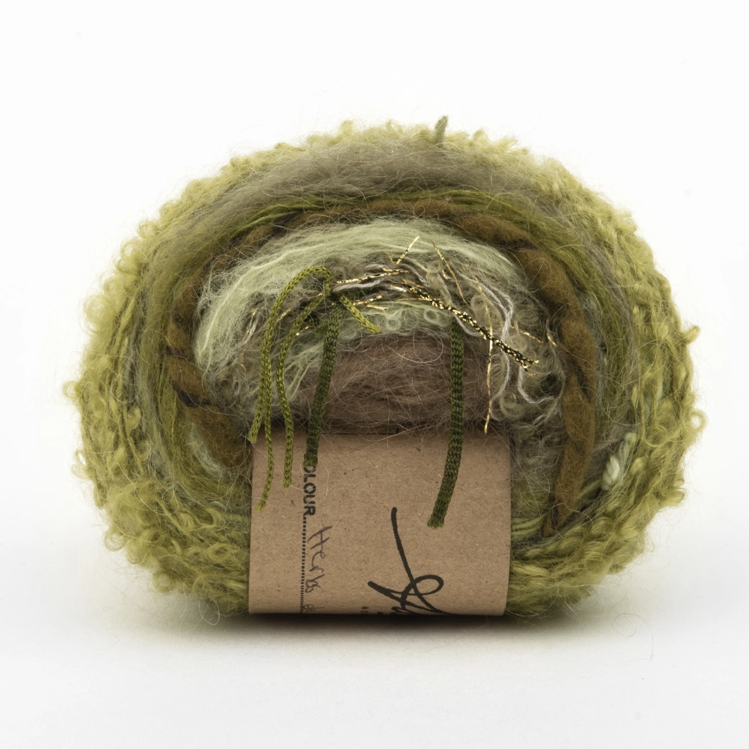 Пряжа ADELE'S Mohair Art Yarn Thic and Thin 50г HERBS DE PROVENCE