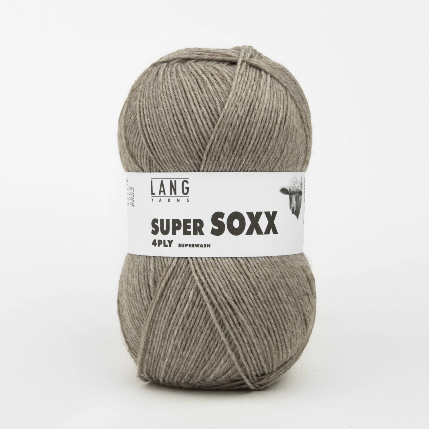 Пряжа Lang Yarns SUPER SOXX 4-PLY 100г 022
