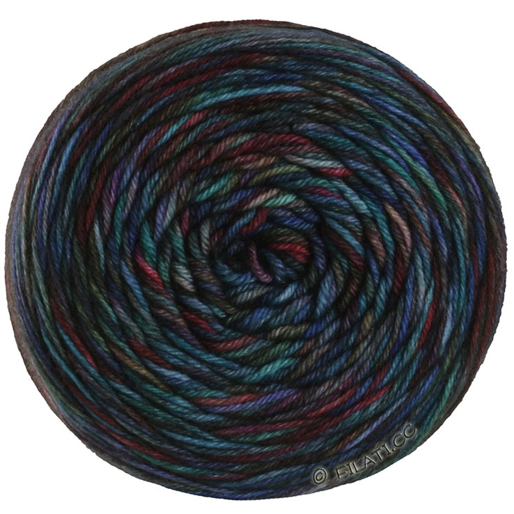 Пряжа Lana Grossa MEILENWEIT 100 SOOTY 6222