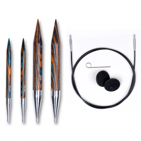 Спицы LG разъемные цв.дер.8.5 см № 6,0