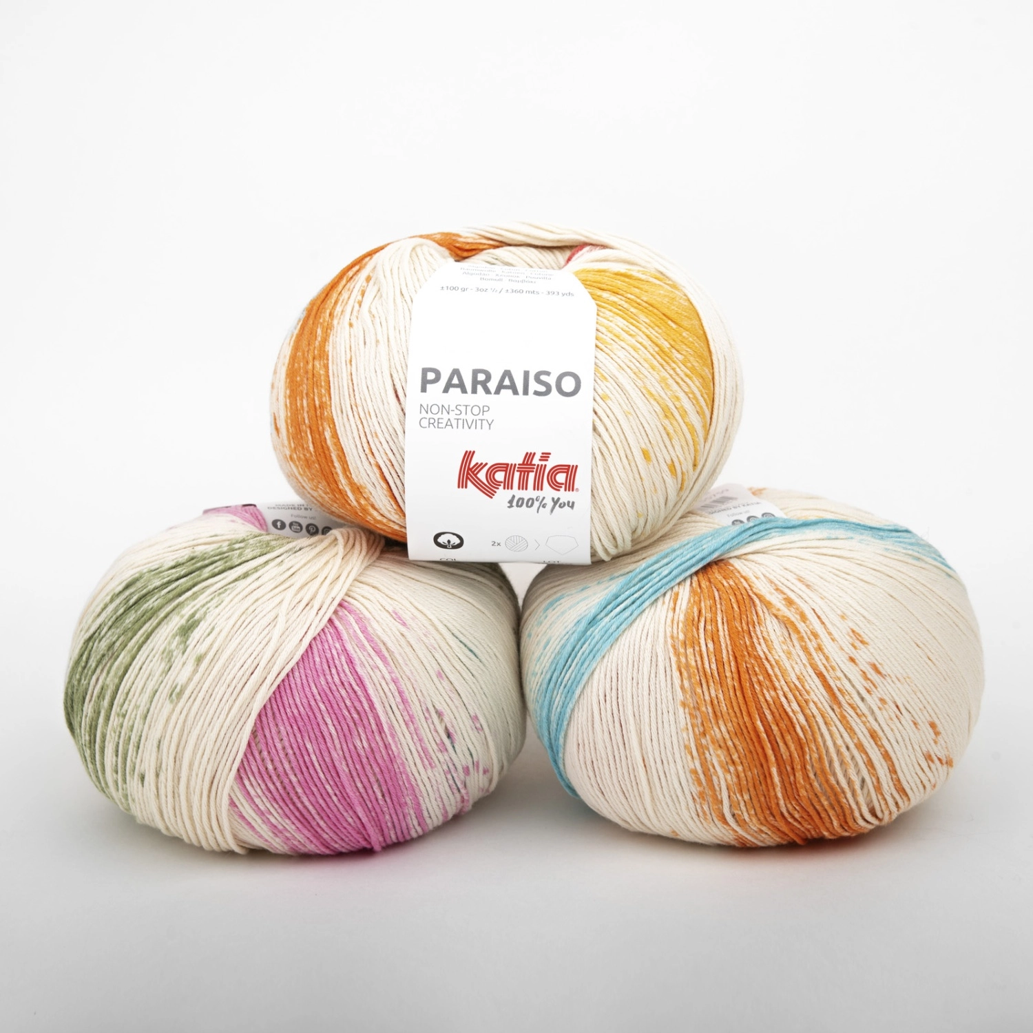 Пряжа Katia Paraiso 100г 0056*