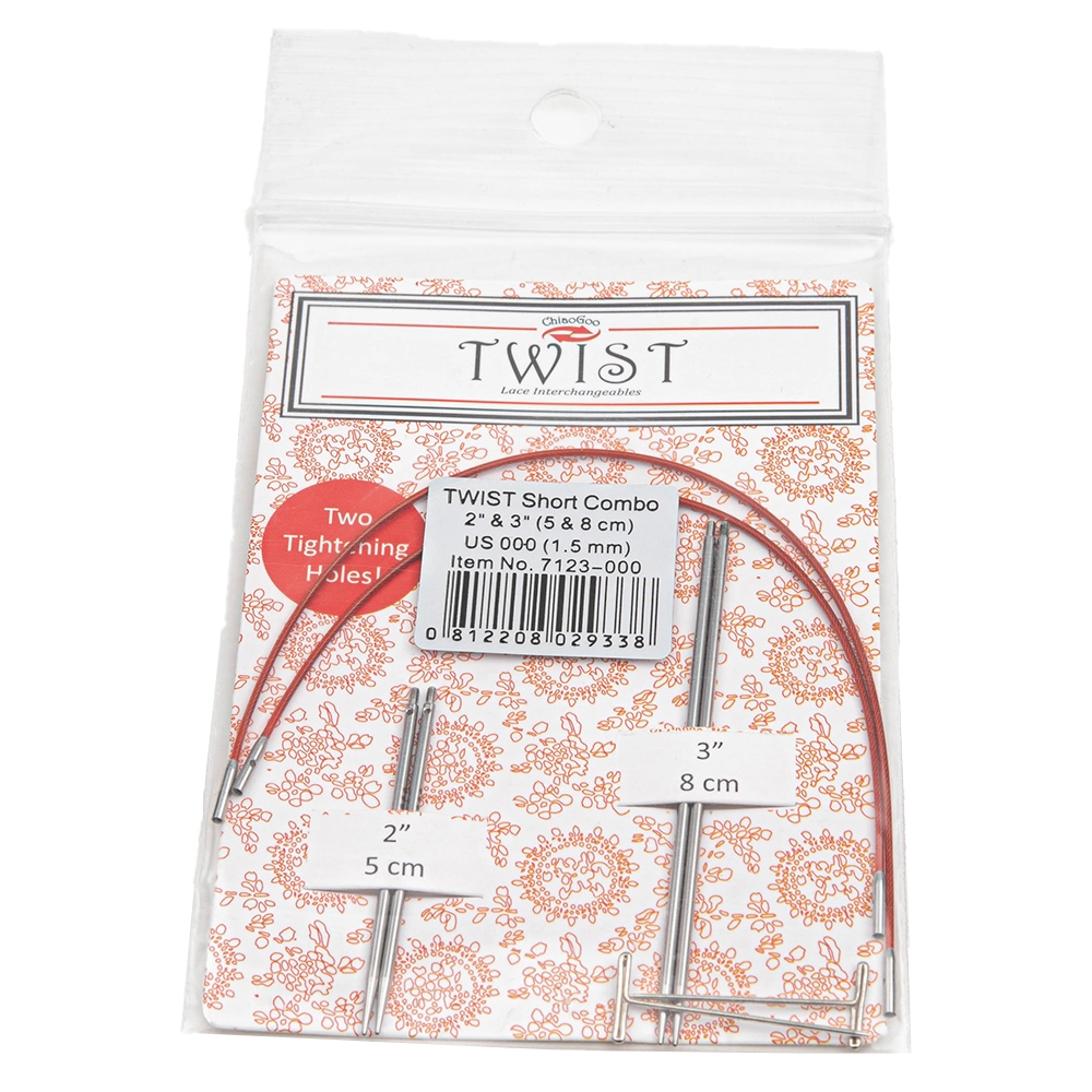 набор спиц twist short combo 1,5 мм 7123-000