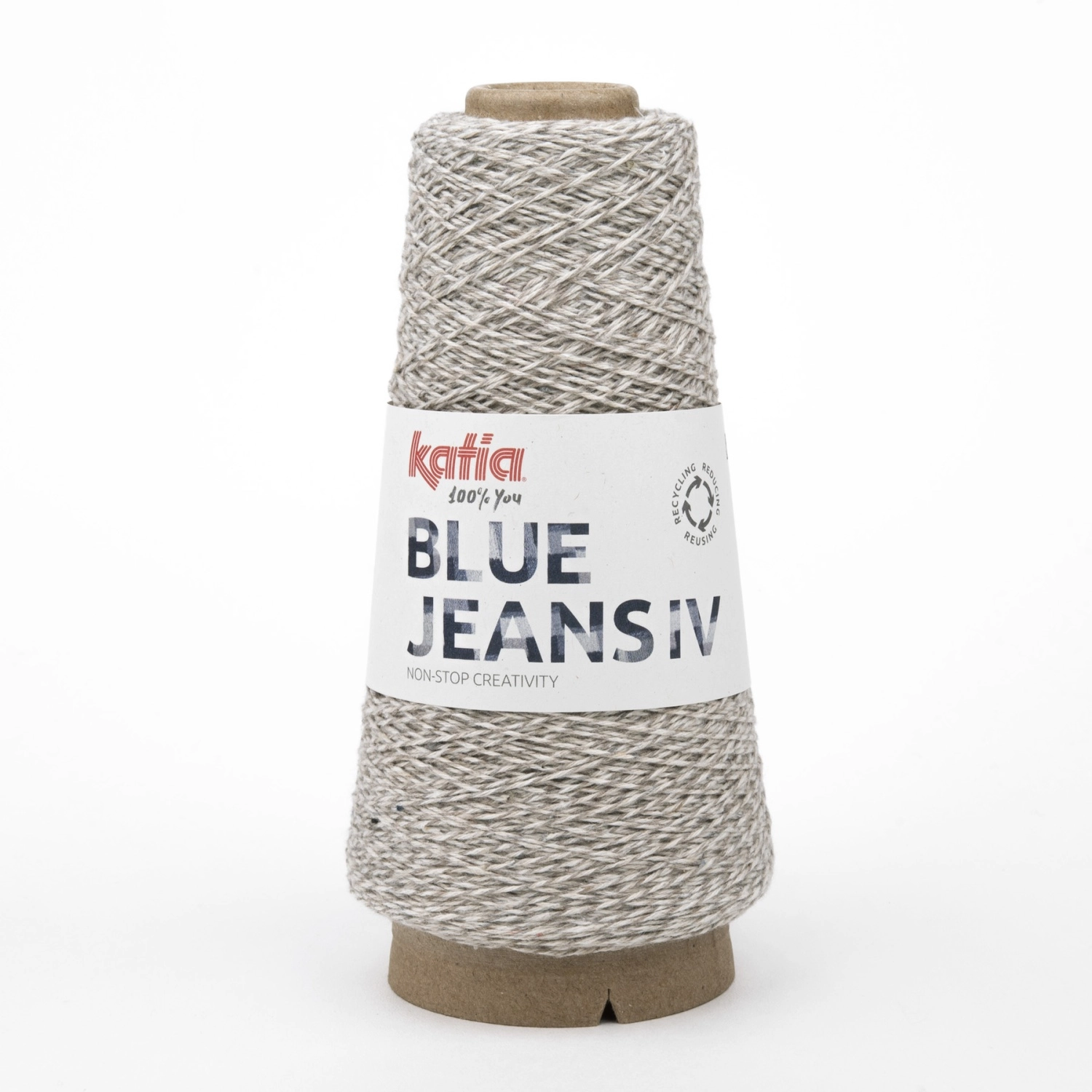 Пряжа Katia BLUE JEANS IV MOULINE-EFFECT 100г 203