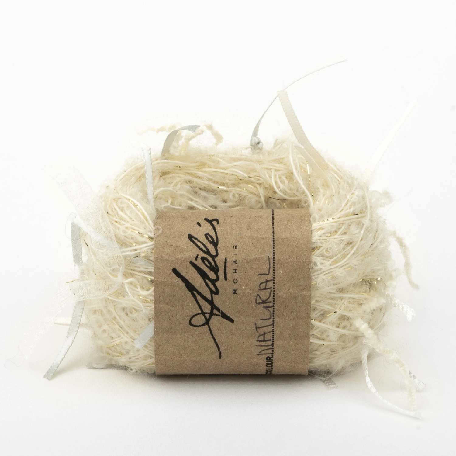 Пряжа ADELE'S Mohair Ribbon Yarn 50г NATURAL