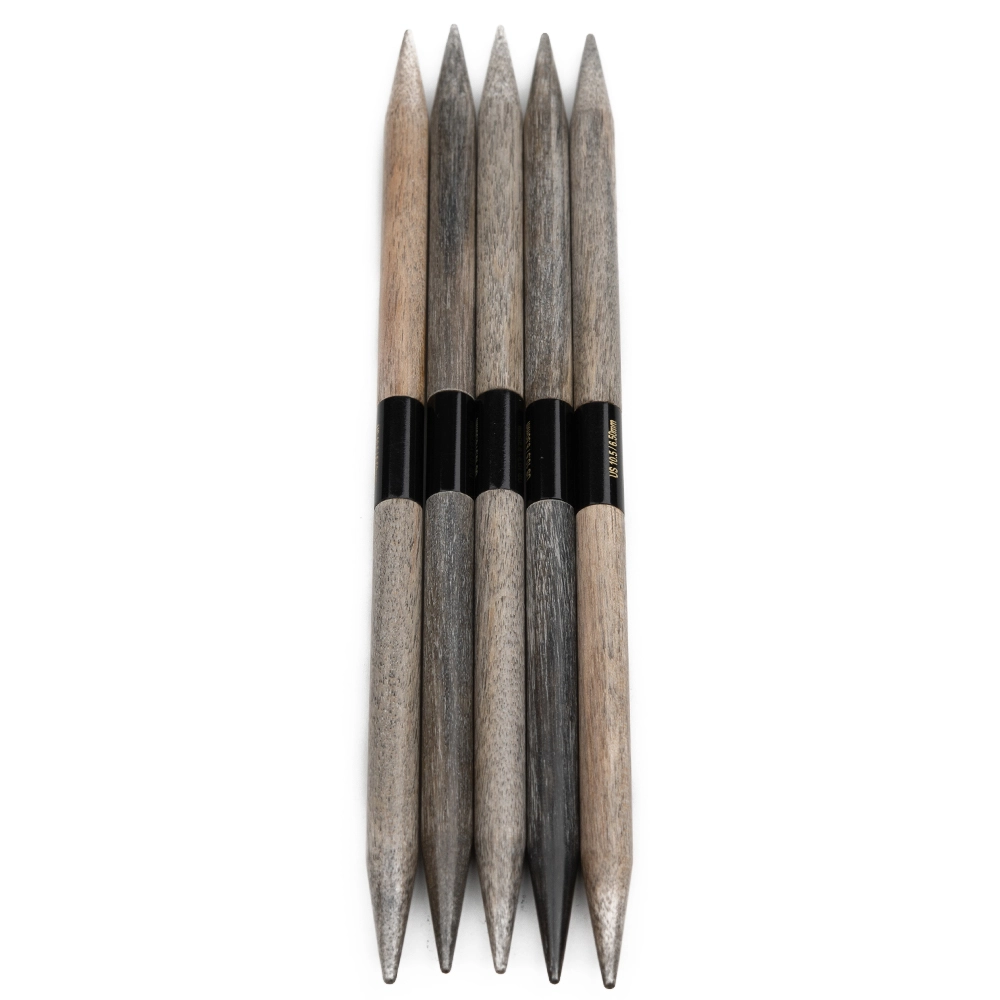 Спицы чулочные LYKKE, дерево Driftwood, № 6.50