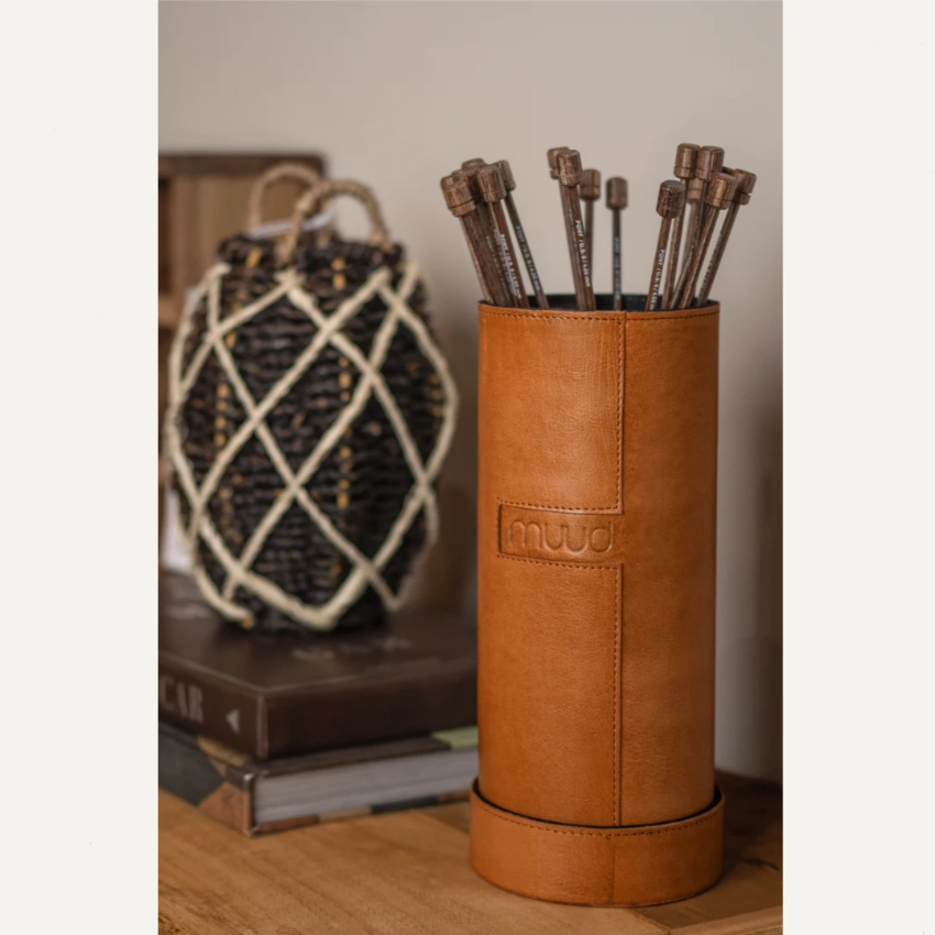 Шкатулка Mountain XL Whisky натуральная кожа 