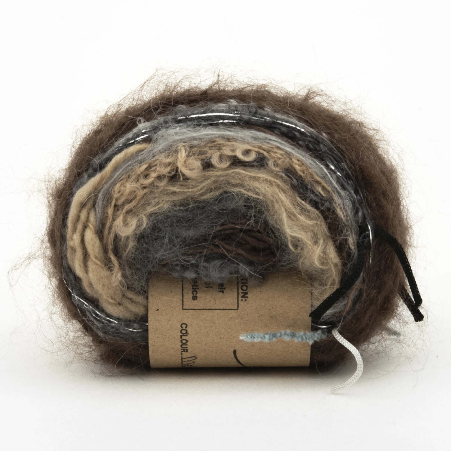 Пряжа ADELE'S Mohair Art Yarn Thic and Thin 50г MELANGE