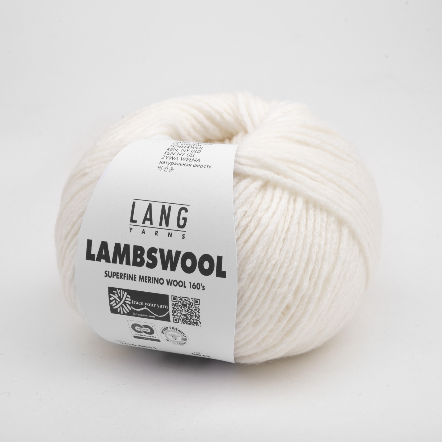 Пряжа Lang Yarns Lambswool 50г 0001 | Купить по выгодной цене в ...